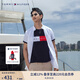 TOMMY HILFIGER【舒適府綢】夏季男裝商務(wù)休閑易打理短袖襯衣襯衫男外套78J9746 白色YCI M （推薦：135-150斤）
