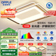 歐普（OPPLE）吸頂燈客廳燈全光譜智能LED燈具燈飾簡(jiǎn)約現(xiàn)代大氣套餐1 包安裝