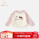 班喜迪女童長(cháng)袖t恤春秋款2025新款洋氣兒童上衣寶寶衣服秋裝小童打底衫