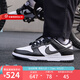 耐克（NIKE）官方 男鞋 DUNK LOW低幫板鞋運動(dòng)休閑鞋透氣百搭黑白熊貓鞋 HF5441-100 40