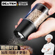 DEATKN德國胡椒研磨器德系玻璃研磨器器手動(dòng)磨粉超細現磨廚房家用花椒調 德系研磨器【象牙白】