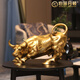 伯莎丹頓純銅牛擺件旺市金?？蛷d玄關(guān)柜華爾街牛辦公桌裝飾品公司開業(yè)禮品 華爾街牛 （42*28*27）