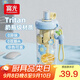 富光吸管杯Tritan水杯男女學(xué)生運動(dòng)高顏值大容量夏季隨行便攜塑料杯子 夏日海鹽【茶倉吸管】680ml