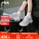 FILA斐樂(lè )兒童童鞋跑步鞋2025秋季男女童小童旋鈕運動(dòng)鞋貓爪6