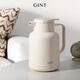嘉特（GiNT）保溫壺家用大容量熱水瓶玻璃內膽暖水壺辦公室開(kāi)水瓶桌面保溫水壺 白色2L 見(jiàn)顏色
