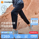 moodytiger兒童褲子拒水耐磨夏季男童長(cháng)褲彈力寬松高彈女童長(cháng)褲戶(hù)外防蚊褲