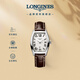 浪琴（LONGINES）瑞士手表 典藏系列 石英皮帶女表 L21554715