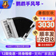 鸚鵡牌手風(fēng)琴60 96 120BS三四排簧初學(xué)成人考級演奏支持廠(chǎng)家直發(fā) 96貝司白色YW871/37鍵