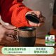 萬(wàn)仟堂（Edenus）龍年生肖龍紋主人杯高檔陶瓷功夫茶具茶杯云龍開(kāi)運 辦公杯 黑鐵釉