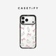 CASETIFY 絲帶小兔 適用于iPhone17/16/15 Air/Plus/Pro/Max 蘋(píng)果手機殼 透明黑框 iPhone 16 Pro