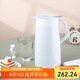 虎牌（TIGER）304不銹鋼時(shí)尚簡(jiǎn)約桌面保溫壺PWO-A16C-W 白色 1.6L