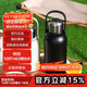 樂(lè )扣樂(lè )扣（LOCK&LOCK）大容量不銹鋼保溫壺保溫保冷水壺戶(hù)外旅行運動(dòng)水壺帶提手1.3L白色