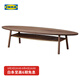 宜家（IKEA）STOCKHOLM斯德哥爾摩北歐現(xiàn)代茶臺(tái)茶幾客廳桌子家用 黑褐色