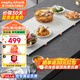 摩飛電器（Morphyrichards） 折疊暖菜板 熱菜板保溫板飯菜保溫板加熱菜板餐桌加熱板熱飯板 【升級(jí)四板】MR8305 894*396*34mm