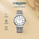 浪琴（LONGINES）瑞士手表 時(shí)尚系列 機械鋼帶男表L49224116