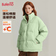 班尼路（Baleno）美式復古面包服女2025新款冬季百搭寬松保暖棉服棉衣外套大碼女裝