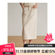 旅途原品（ltyp）牛仔裙女不過(guò)時(shí)的牛仔半裙休閑復古牛仔中長(cháng)款半身裙冬季 水洗經(jīng)典白 - 現貨 XL