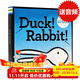 鴨子還是兔子 Duck! Rabbit! 思維拓展 紙板 吳敏蘭書(shū)單 兒童英文繪本