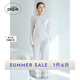 gelatopique25春夏新品女睡褲白虎滿(mǎn)印系帶長(cháng)褲PWCP251245 粉色 均碼