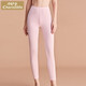 小護士秋褲 男女秋冬超薄高腰內穿棉毛褲打底褲保暖襯褲 高彈透氣 女款/粉色 165/95