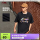 李寧短袖T恤文化衫男子LOGO字母印花圓領(lǐng)運動(dòng)服AHSU745