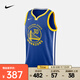 耐克（NIKE）22/23賽季男子速干球衣金州勇士隊 DRI-FIT NBA SWINGMAN JERSEY DN2005-401 L
