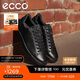 愛(ài)步（ECCO）板鞋男 經(jīng)典百搭牛皮輕奢休閑鞋 街頭521304 黑色40 HL