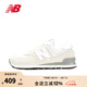 NEW BALANCE NB 574系列 經(jīng)典系帶復古運動(dòng)休閑鞋男女款 元祖灰 ML574EVG ML574EVW-D 淺灰色 42 (腳長(cháng)26.5cm)
