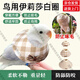 OIMG鸚鵡伊麗莎白圈鳥脖圈防啃咬打架羽毛受傷保護(hù)項(xiàng)圈鳥鼠用咬毛脖套 M號(hào)【虎皮、牡丹】