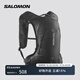 薩洛蒙（Salomon）男女款 戶(hù)外運動(dòng)輕量透氣舒適旅行登山徒步雙肩背包 CROSS 8 黑色 C21853 均碼