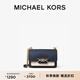 MICHAEL KORS邁克高仕 MK Heather 女士超小號迷你斜挎包 巧克力色/海軍藍/奶白色 407 迷你