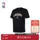 NBA官方布魯克林籃網(wǎng)/勇士/湖人球場(chǎng)生活系列男女運動(dòng)休閑短袖T恤湖人-短袖T恤L