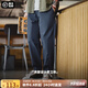 馬登工裝美式復(fù)古Easypants休閑褲束腳寬松直筒褲百搭斜紋長褲子男秋 藏青色 L