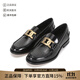 托德斯（TOD'S ）新品 男士經(jīng)典麻花扣飾商務(wù)休閑樂(lè )福鞋單鞋皮鞋復古小皮鞋 XXM26C0EO41AKTB999 黑色 44 /品牌原碼 10