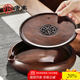 唐豐壺承重竹圓形茶盤(pán)家用禪意干泡茶臺中國風(fēng)鏤空蓄水盤(pán)放置茶壺壺墊 珠圓盛水壺承