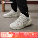 FILA FUSION斐樂女鞋潮牌文化籃球鞋休閑鞋情侶運(yùn)動鞋斐樂男女鞋 燕麥色-OM【情侶】 41