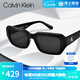 Calvin KleinCK墨鏡男女款小框貓眼新款近視太陽(yáng)鏡潮流款可配偏光多款設計眼鏡 CKJ23602SLB-003-5319