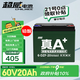 超威（CHILWEE）電瓶車電瓶電動車電池72V20Ah鉛酸電池 免費(fèi)上門安裝