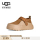 UGG秋季新款男女同款低幫厚底魔術(shù)貼束帶休閑鞋明星同款 1171355 CHE | 栗色 42