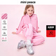 MiniPeace太平鳥(niǎo)童裝秋新女童套裝FBFCF3224 鳳仙花粉 160cm