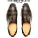 諾斯.馬丁高端純真皮鞋男士商務(wù)正裝三接頭牛津高級西裝結婚禮新郎 黑咖色 41