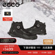 愛(ài)步（ECCO）25年冬季新款BOA旋鈕抓地防滑高幫登山運動(dòng)鞋 奧途824344 黑色41