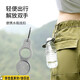 威爾基便攜礦泉水掛鉤多功能收納扣掛瓶子登山掛鉤快速固定卡扣背包水瓶 水瓶掛扣【灰+粉】?jì)蓚€(gè)裝