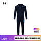 UNDER ARMOUR春夏Tracksuit男子寬松運動(dòng)休閑套裝1390152 藏藍色410 XL