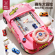 媽寶孖寶女孩玩具3-6歲2兒童賽車(chē)避障闖關(guān)大冒險游戲機生日禮物方向盤(pán)益智