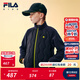FILA斐樂(lè )兒童棉服2025年冬季新款大小童運動(dòng)外套男童女童校服神器 RD寶藍-NV 170