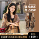 CinvaiKrose美拉德格子披肩女2025新款秋冬季外搭斗篷披風(fēng)新年禮物送女友 焦糖色Caramel color【禮盒包裝】