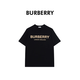 BURBERRY博柏利巴寶莉新款男士短袖T恤81042291 黑色 XL