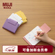 無(wú)印良品（MUJI）聚氨酯封面月周記筆記本/2025年12月開(kāi)始 本子 日記本 記事本 便攜 日程本 手賬本 粉色 A7 74mm*105mm 88張