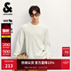 杰克·瓊斯（JACK&JONES）男裝25年秋冬季毛衣男士潮流圓領(lǐng)針織衫可機洗套頭打底衫羊毛衫 奶白A42 M 175